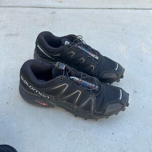 Salomon Black Speedcross Trail Shoes